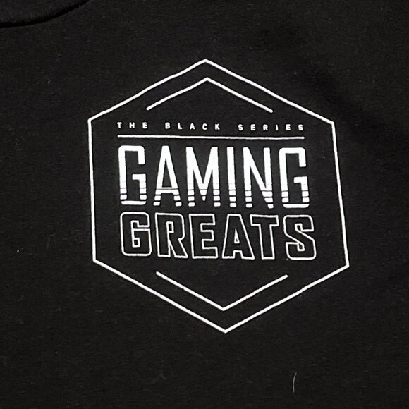Star Wars The Black Series Gamestop Promo T Shirt Adult SZ LARGE Gaming Greats - Picture 3 of 8